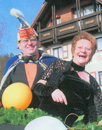 Prinzenpaar Anita I. und Bruno Gieler II.
