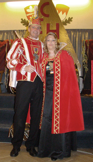 Prinzenpaar Kerstin II. und Jrgen Christ II.