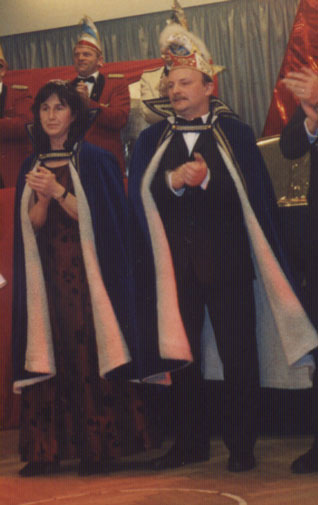 Prinzenpaar Karin I. und Jürgen Röder I.